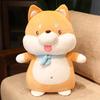 30Cm-60Cm Soft Stuffed Chubby Cartoon Husky Shiba Inu Plush Toys Comfy Fluffy Huggable Doggy Doll Warm Cute Accompany In Winter