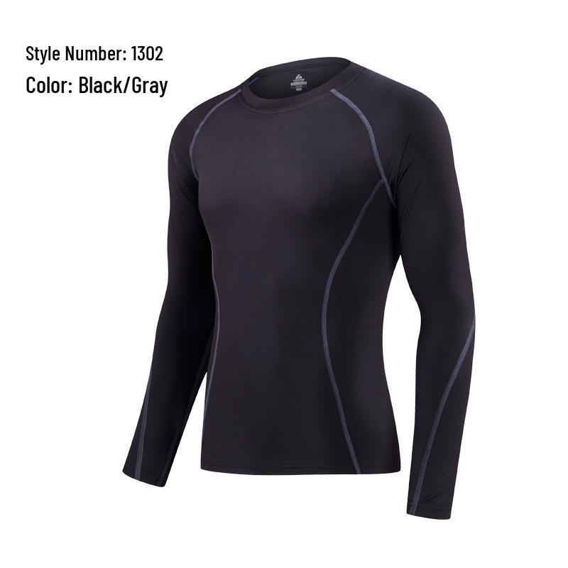 Slim Fit Long Sleeve Quick-Dry Sportswear Set with Fleece Lining for Running and Yoga