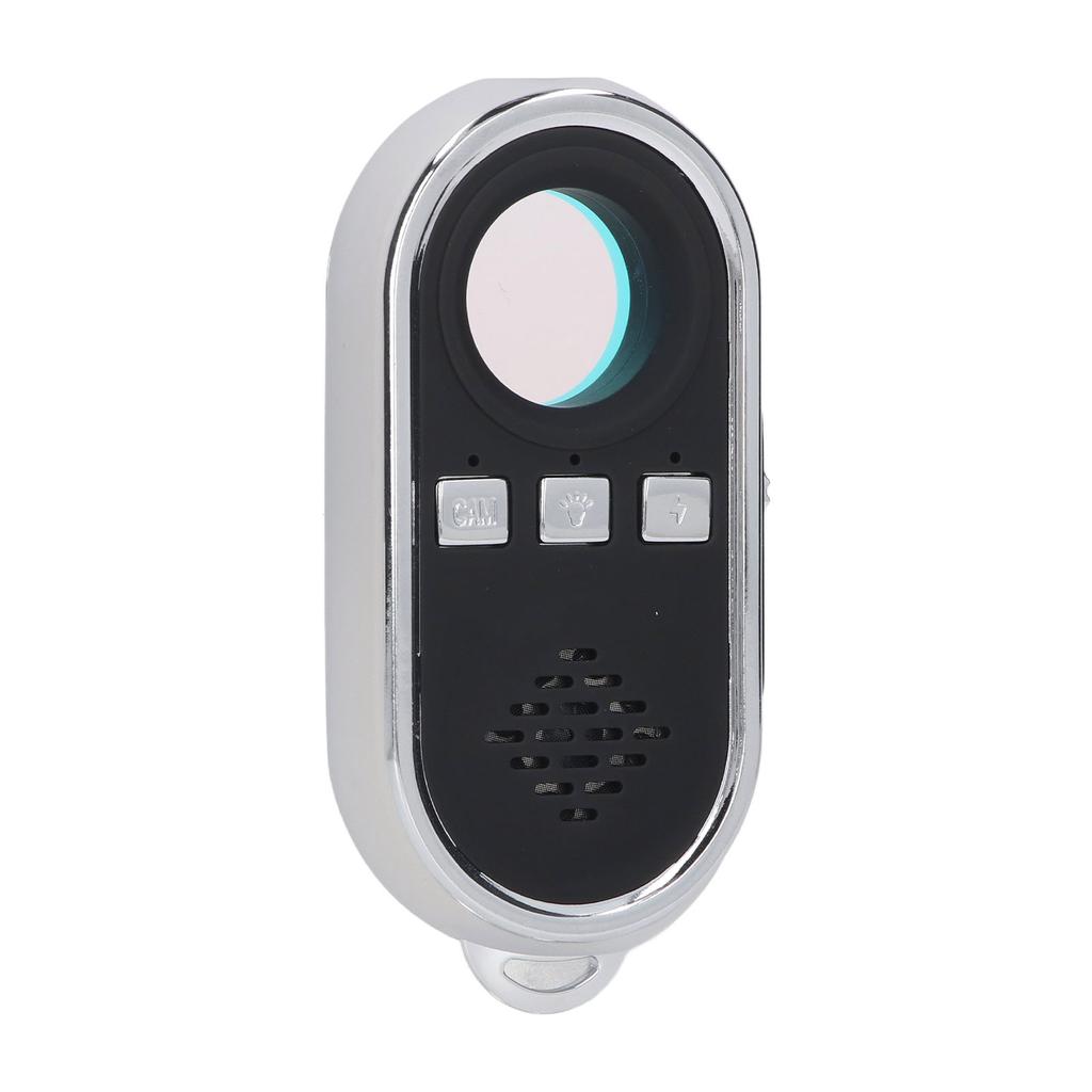 Infrared Camera Detector Audible Visual Alarm Wireless LED Anti Spy Detector for Apartment Hotel Black