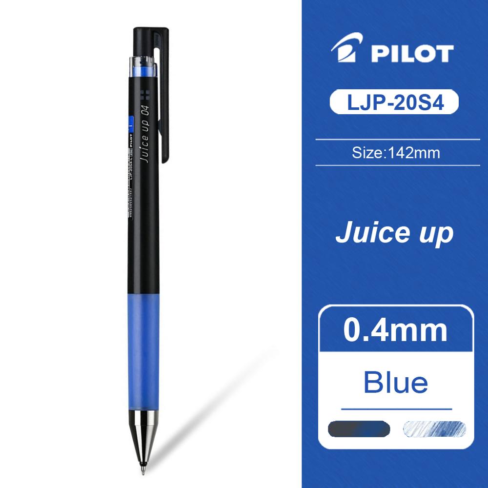 1pcs Pilot Gel Pen Juice Up 0.4mm New ST Nib Black Pen Quick-drying Smooth DIY Hand Account LJP-20S4 School Supplies Stationary
