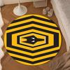1PC Rug Wolves Team Emblem Round Mat Home Decor, Chair Rug For livingroom,Bedroom, Doormat Home Decor Birthday Gift Christmas Gifts