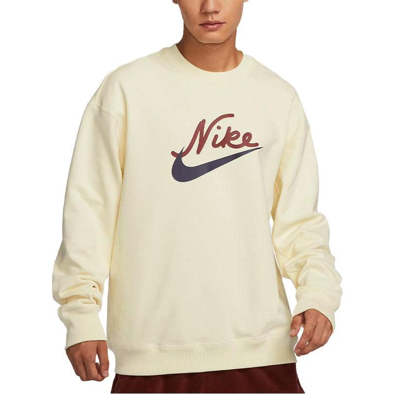Nike Sportswear Sweatshirt Men's Beige Yellow FV9513-113