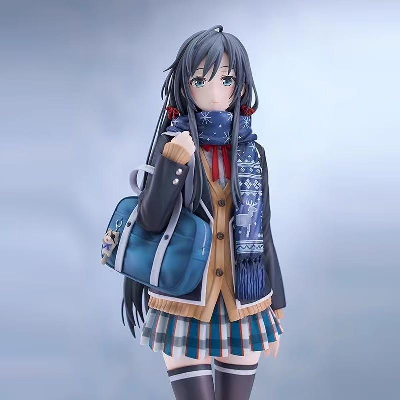Anime Yahari Ore No Seishun Love Comedy Wa Machigatteiru Kan Yukinoshita Yukino Action Figure PVC Model Collection Toy