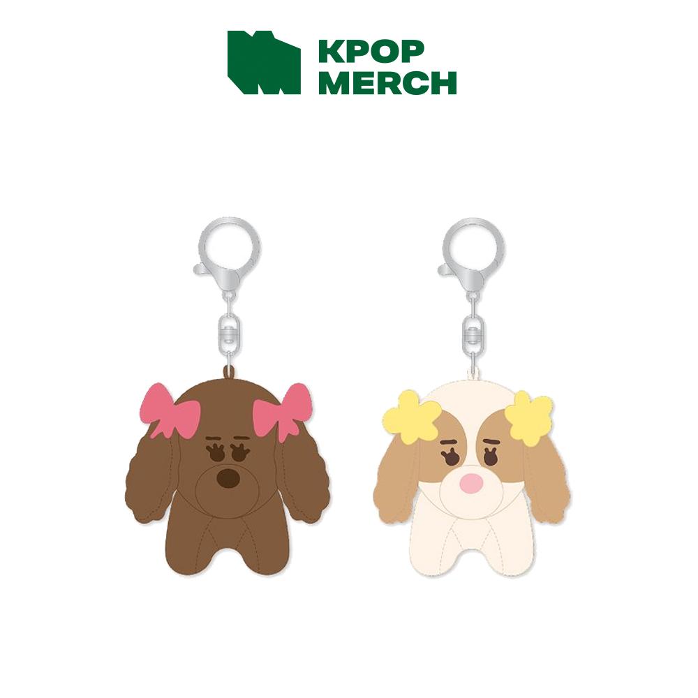 [Précommande] TWICE - Set de Porte-clés Peluche SANA TWIN brown