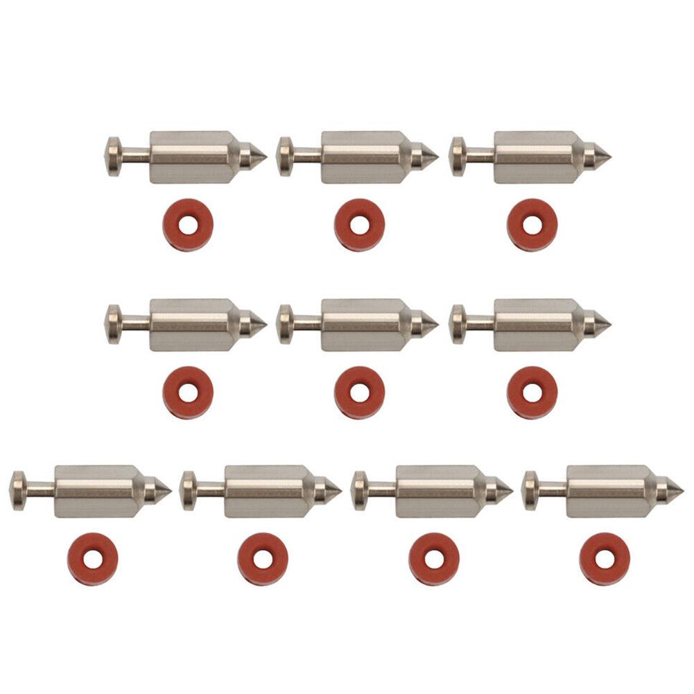 

10set Float Needle Valve Kits For 398188 Carburetor Needle Valve Lawn Mower Engines Motor Replacement Part Garden Power Tools China Mainland