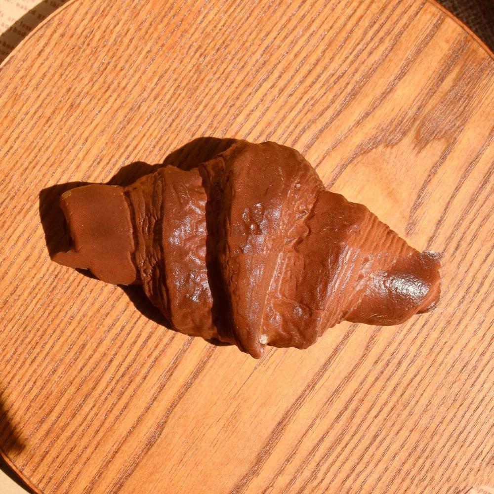 Sticky Food Artificial Bread Fake Slow Rising Soft Rebound Toys Croissant Squishy Toy Kids Adults