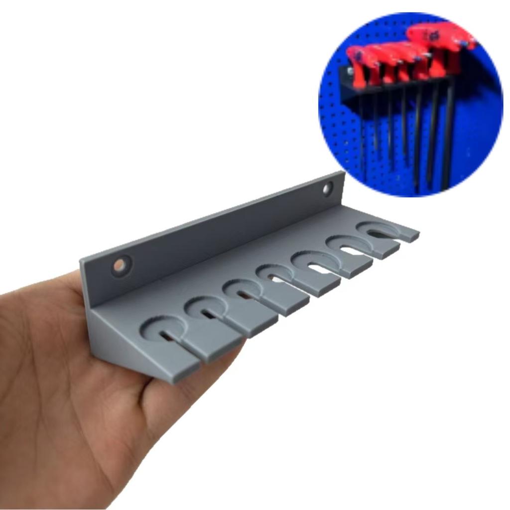 Screwdriver Holder Tool Rack With A T-Shaped Handle For Storing Screwdrivers Small Parts And Accessories Hex Screwdriver Stand