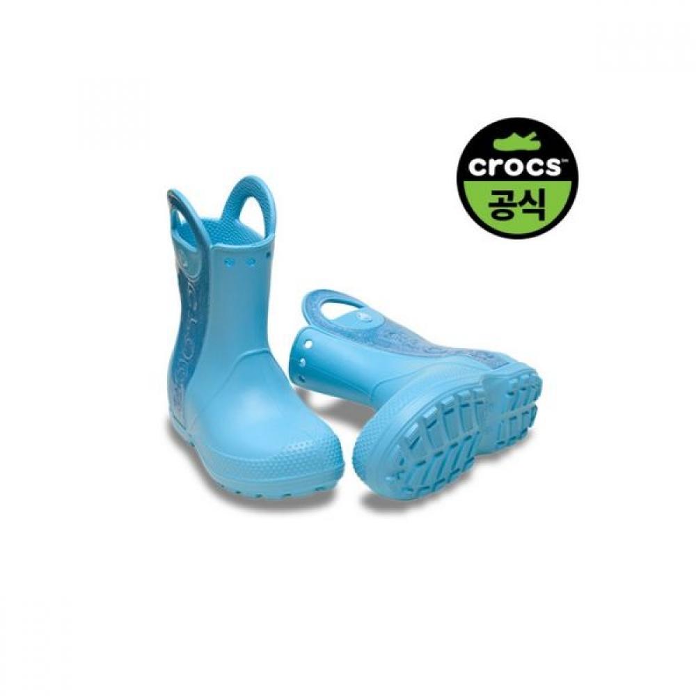 

[Crocs] Crocs Official Kids Handle It Rain Boot glItter Mist Tg 25skbt211272 TINTED GLASS(Z4WD)/J1