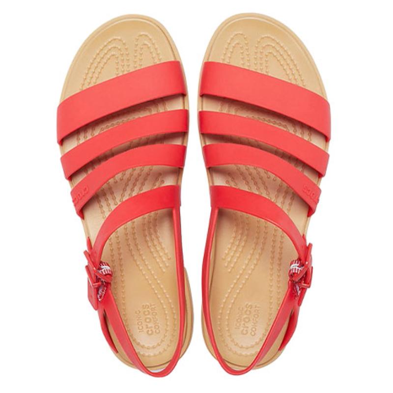 Crocs Resort Summer Sandals Women's Flame Red