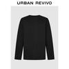 UR Men's Textured Long-Sleeve Round Neck T-Shirt