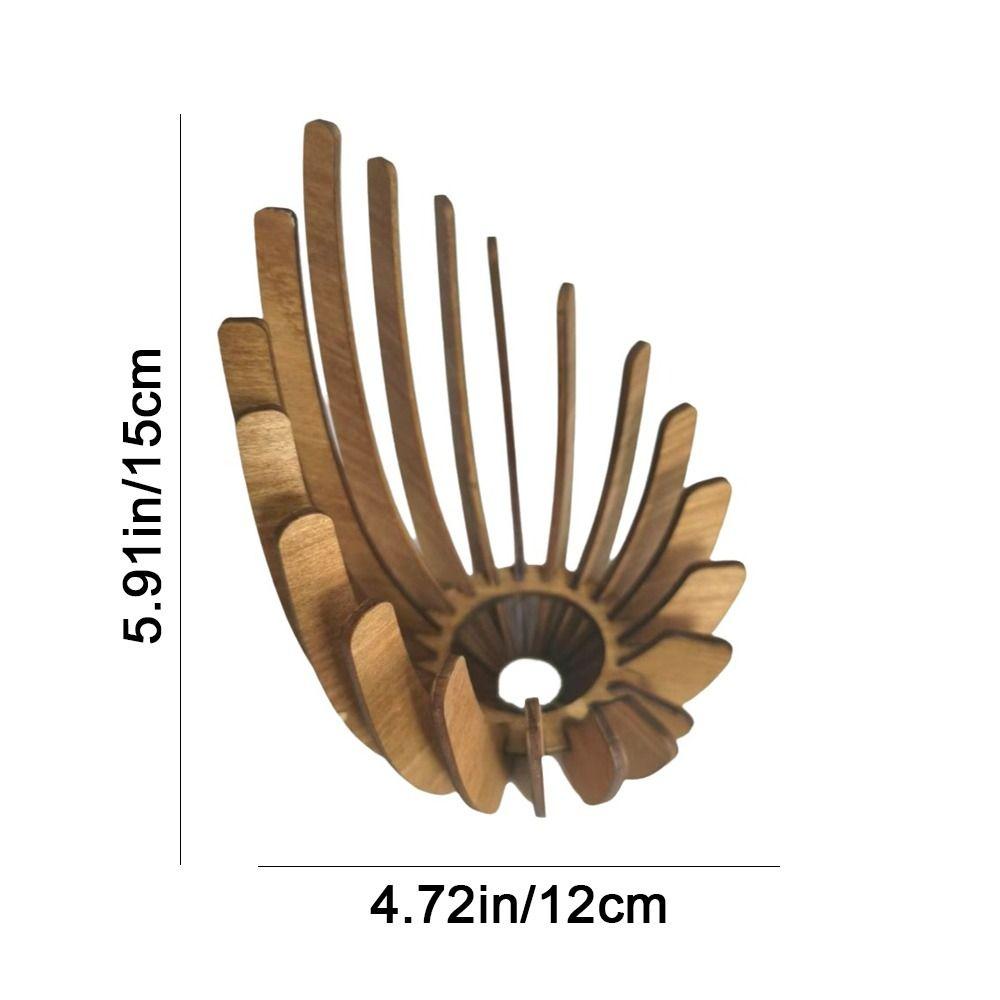 Manual Assembly Lotus-shaped Candle Holder Decorative DIY Candle Stand  Home Table Decor