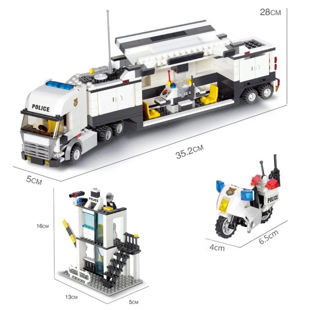 

Полицейский участок, центр, модельные блоки, городские строительные блоки «сделай сам», кирпичи, развивающие сборочные игрушки для детей, подарок для детей