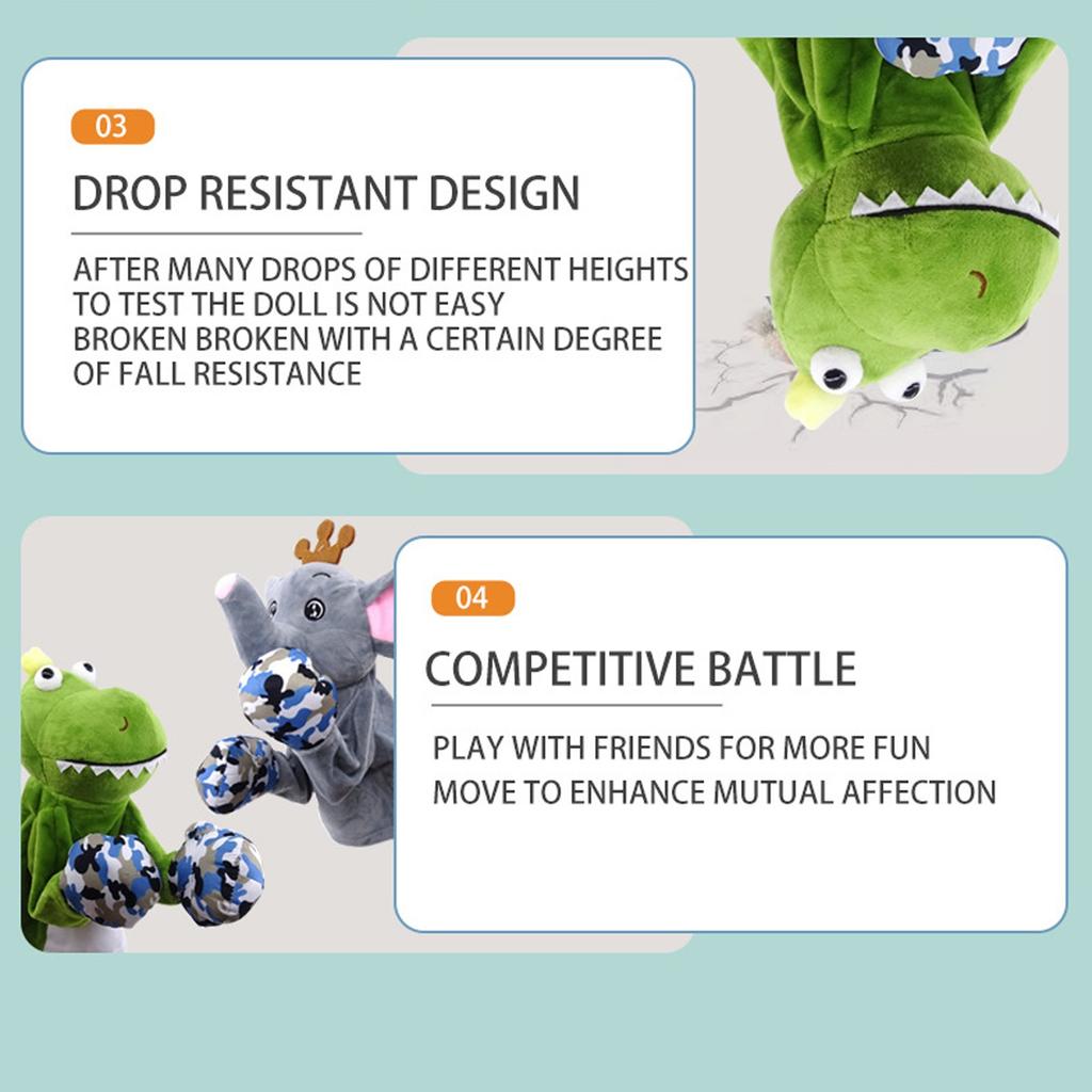 Novel Special Bag Rat Hand Figurine, Interactive Hand Figurine Toy, Mantle Display Cloth Figurine, Voice Figurine Figurine