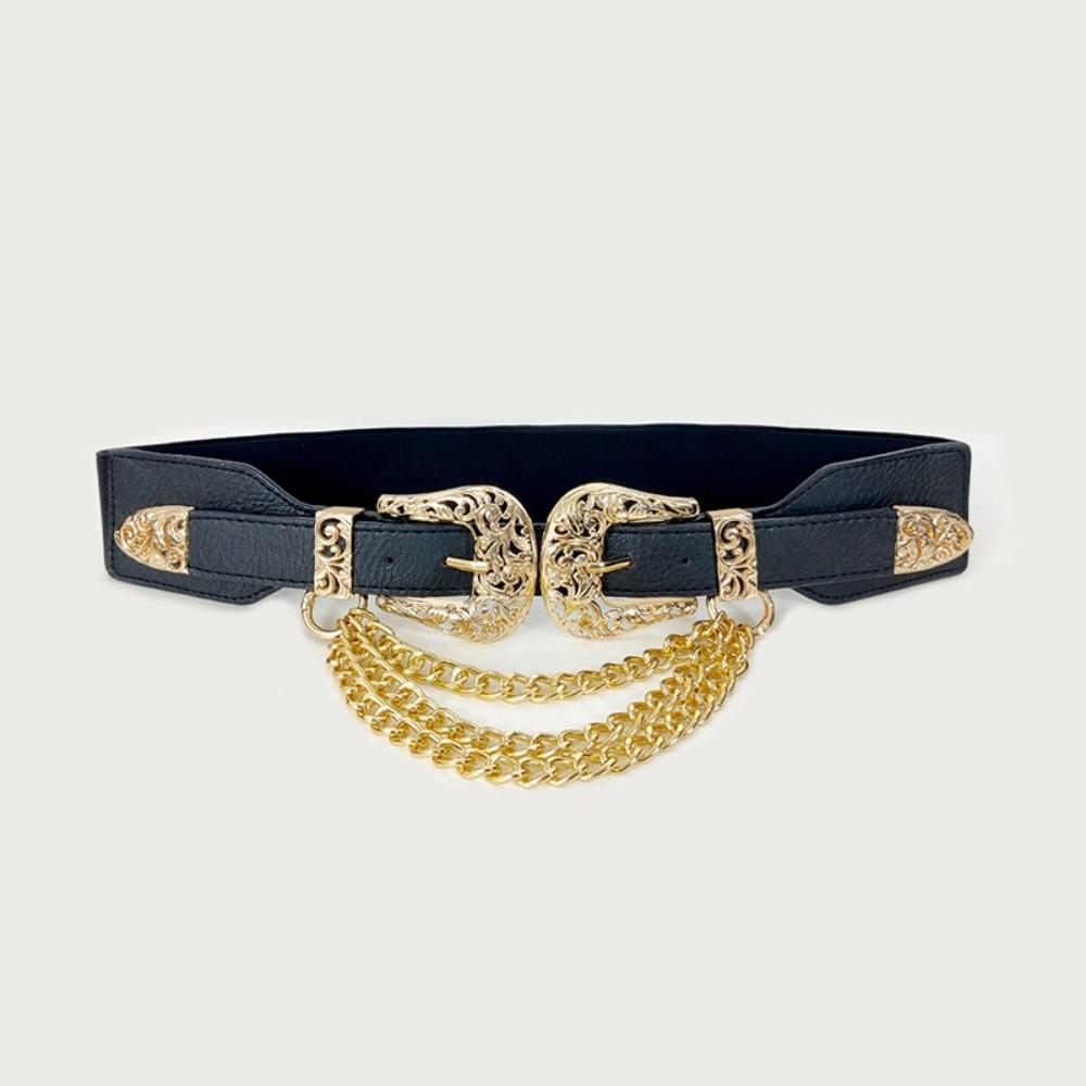 Adjustable Waist Cincher Wide Elastic Waist Belt Fashion Waist Belt Adult