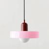 1 Lampadario a Sospensione in Vetro Retro Nordico per Interni Lampadario a LED Soggiorno Sala da Pranzo Camera da Letto Cucina Applique Decorativa