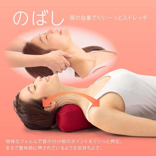 PROIDEA Hot Neck Stretcher 0070-2186-00 Red, Approx. 25 x 18.5 x 11 cm