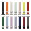 For Apple iWatch 8/9: Mountain Texture Magnetic Loop Silicone Band S11