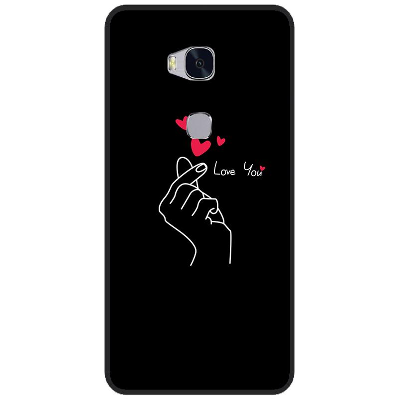 Für Huawei Honor 5X Hülle TPU Weiche Cartoon Rückabdeckung Silikonhülle Für Honor 5 X KIW-L21 L22 Honor 5x Handy Hülle Coque