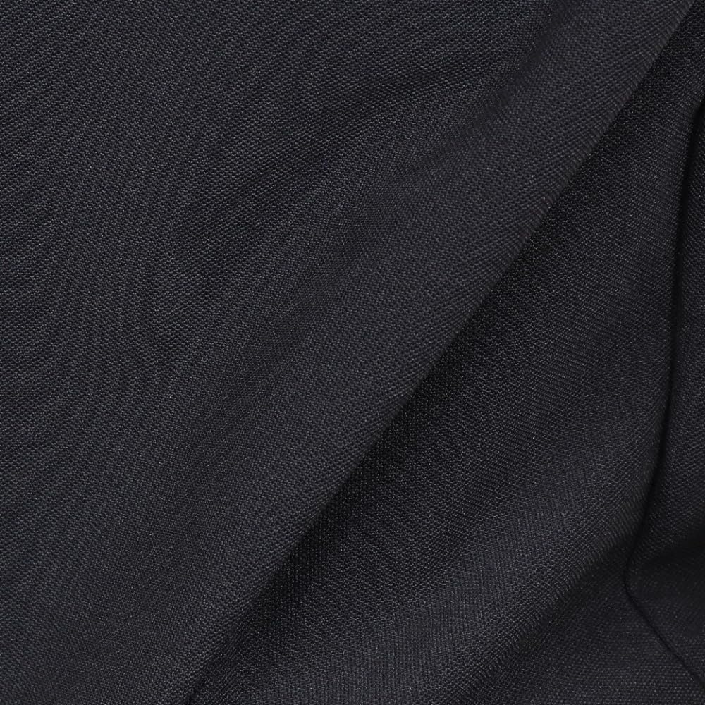 DESCENTE Short Sleeve Pique Mock UV BK Men's T-Shirt, Black, Neck, Protection, DX-C2500XB (Black/L/Men's)