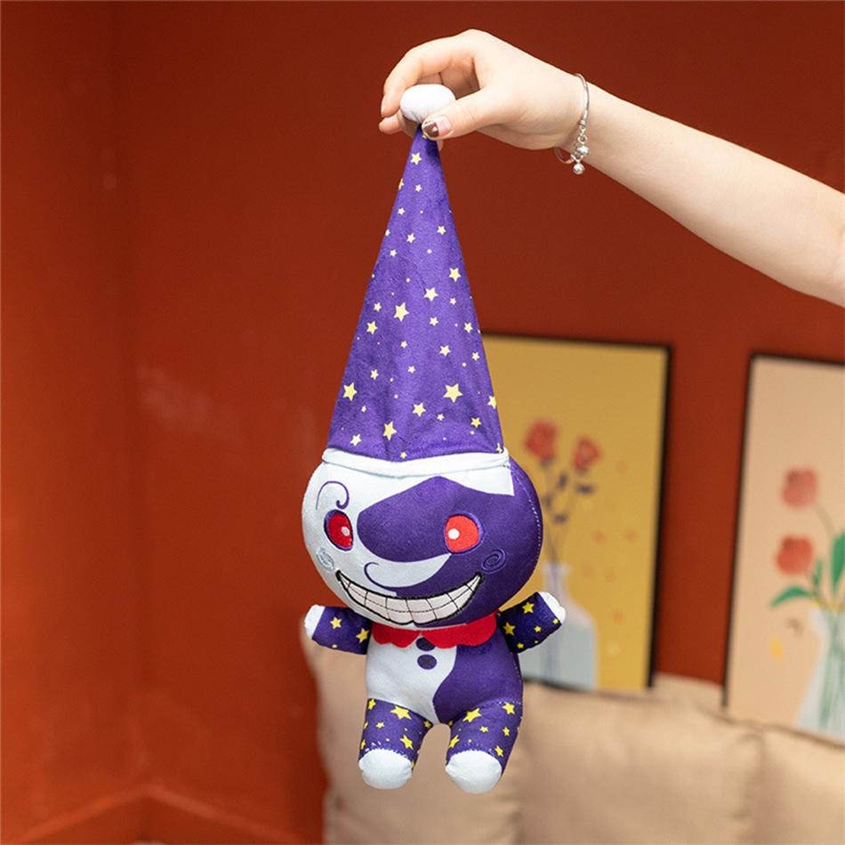 New Fnaf Sundrop Plush Toys Security Breach Sunrise Sundrop FNAF BOSS Sun Moon Joker Plush Toy Game Dolls Gift