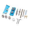 Aluminum Profile Drill Guide Precise Positioning Aluminum Profile Punching Locator with Slider for 20 30 40 Series