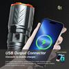 3-in-1 High Bright LED Flashlight USB Charge Zoom Tactical Torch With Mosquito Killer Tail Lamp Outdoor Camping Fishing Lantern