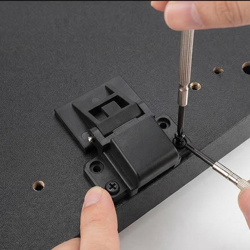 Dust Cover Hinges for Turntable Precise Hinge Part for Record Player Lid Replacement Home Sound Replacement Accessories