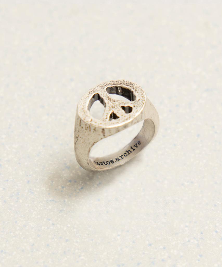 Towtow Archive Piece Floral Ring Set Silver