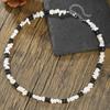 Bohemian Geometric Shell Necklace For Men And Women Handmade Beach Vacation Style