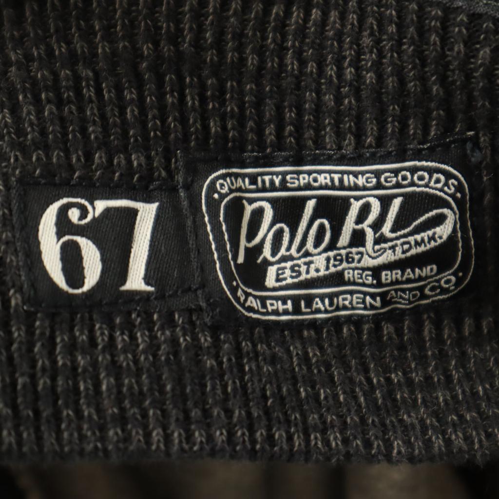 Ungetragen POLO RALPH LAUREN Baseballjacke mit Buchstaben-Patch S grau Herren Gebraucht