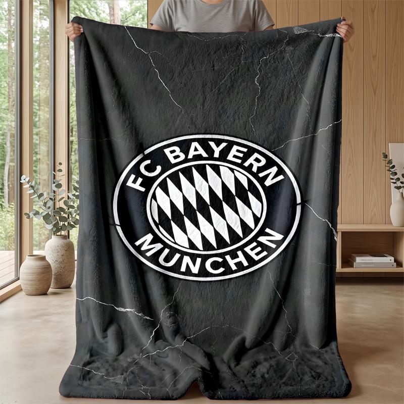 Bayern Munich Theme blanket Soft Flannel Fleece Blanket Warm Lightweight Throw Blanket for Home Sofa Bed