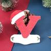 1Pcs 26 Christmas Letter Decor Xmas Tree Decoration 3D Hanging Pendant Party Home Room Ornament Navidad New Year 2026 Gifts