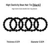 Elastic Women's Hair Ties 2025: Durable High-Elasticity Ponytail Bands
