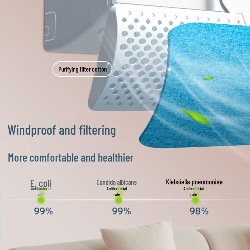 Yibaili Adjustable Wall-Mounted AC Deflector