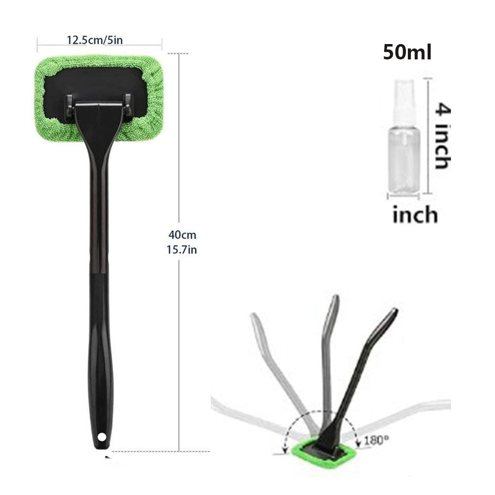 Scratch Free Glass Clean Brush Dust Removal Window Scraping Towel Sponge  Household