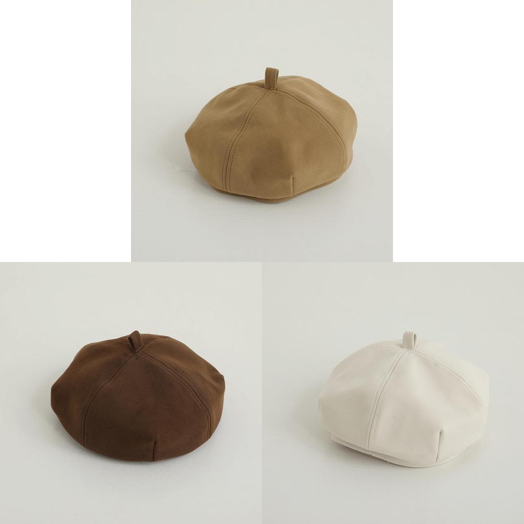Childrens Beret Hat With Breathable Rattan Material For Autumn And Winter Wear For Boys And Girls