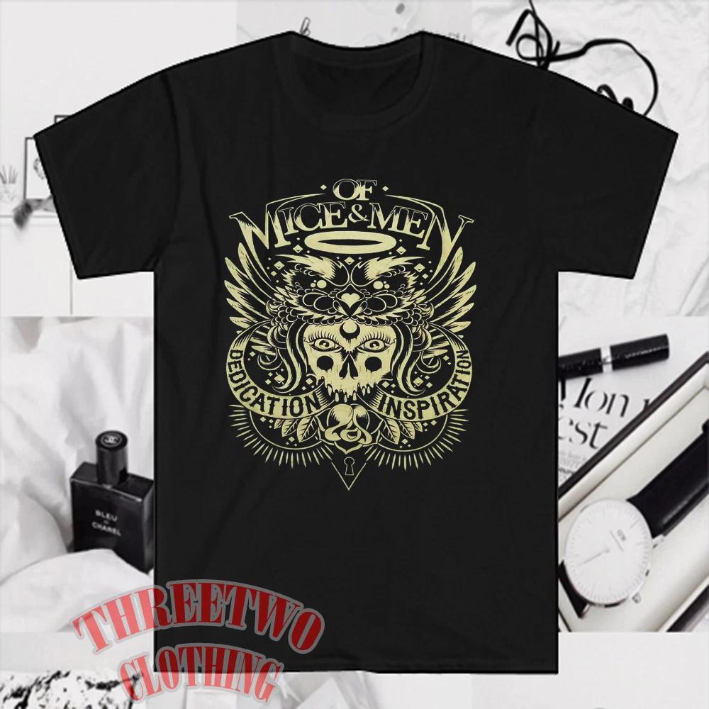 Men s and Women s T-shirts Of Mice And Men Dedication Inspiration XL
