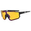 Unisex Photochromic Cycling Glasses - Outdoor European & American One-Piece Sports Sunglasses