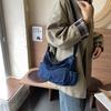 Denim Shoulder Bag Vintage Large Capacity Crossbody Bag