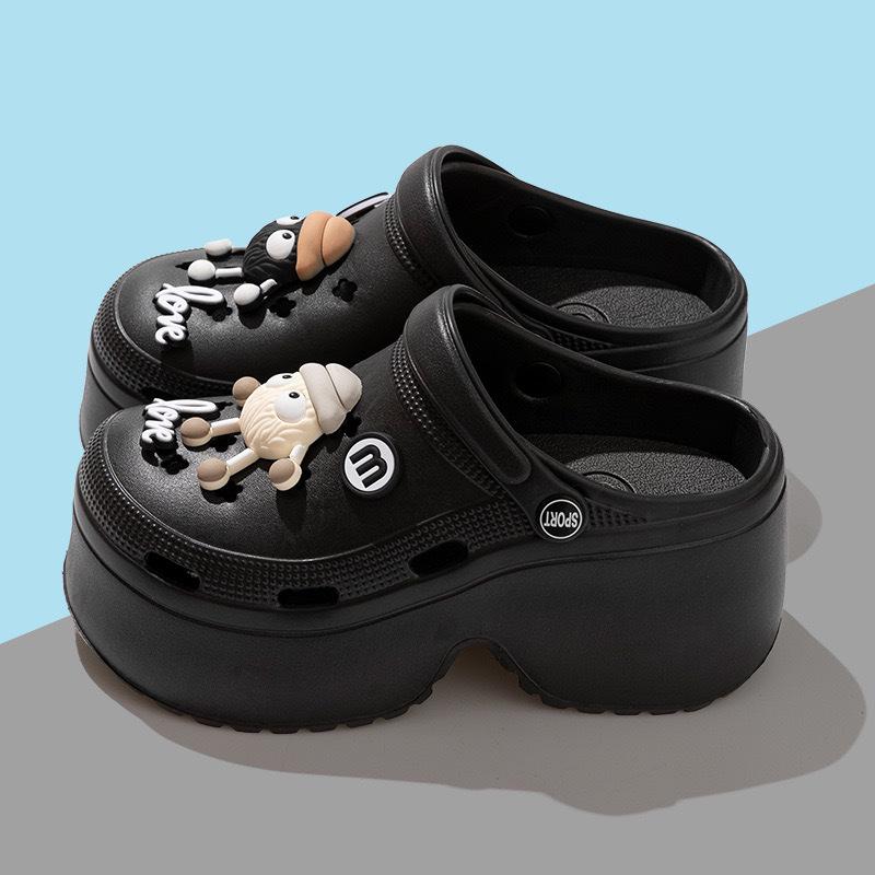 Women's Thick-Soled EVA Sandals & Slippers: Summer Comfort for Home & Couples