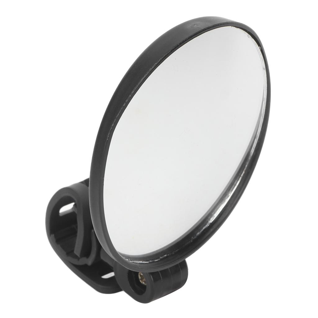 2pcs Bike Rear View Mirror 8cm Adjustable Wide Angle Round Scooter Rearview Mirror Universal for Wheelchair Bicycle