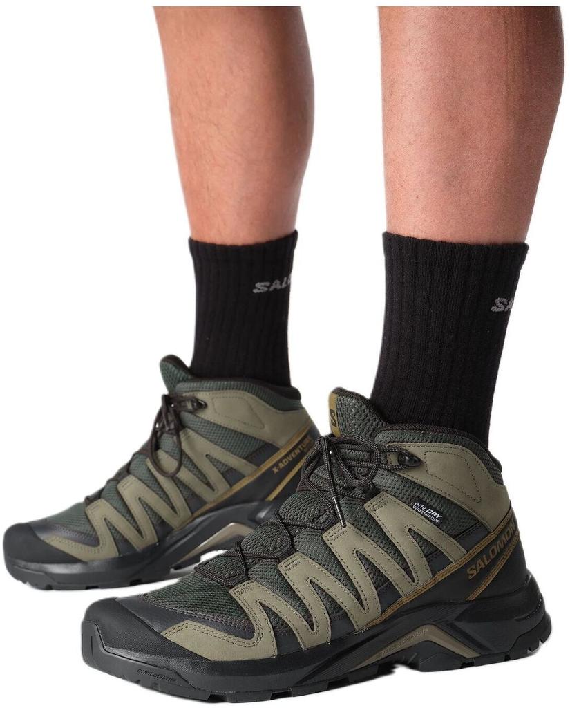 Hiking Shoes Salomon X-adventure Recon Mid Goretex Hiking Boots Asphalt Falcon Coyote Brown L47814500-9 5