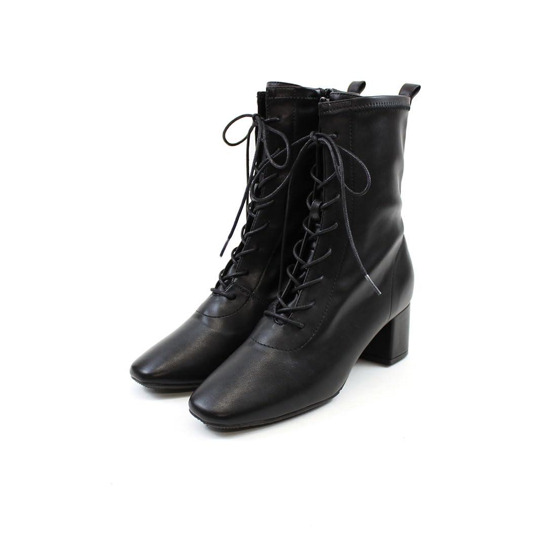 

Ботинки Hakama Heel V6275AW Black [Vivian] женские на шнуровке 5,5 см L(24,0-24,5)