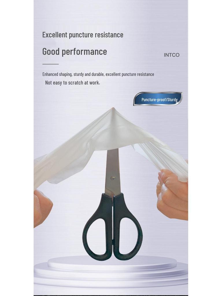 Food Grade Disposable PVC Gloves for Kitchen, Household Chores, Baking, Beauty, and Tattooing