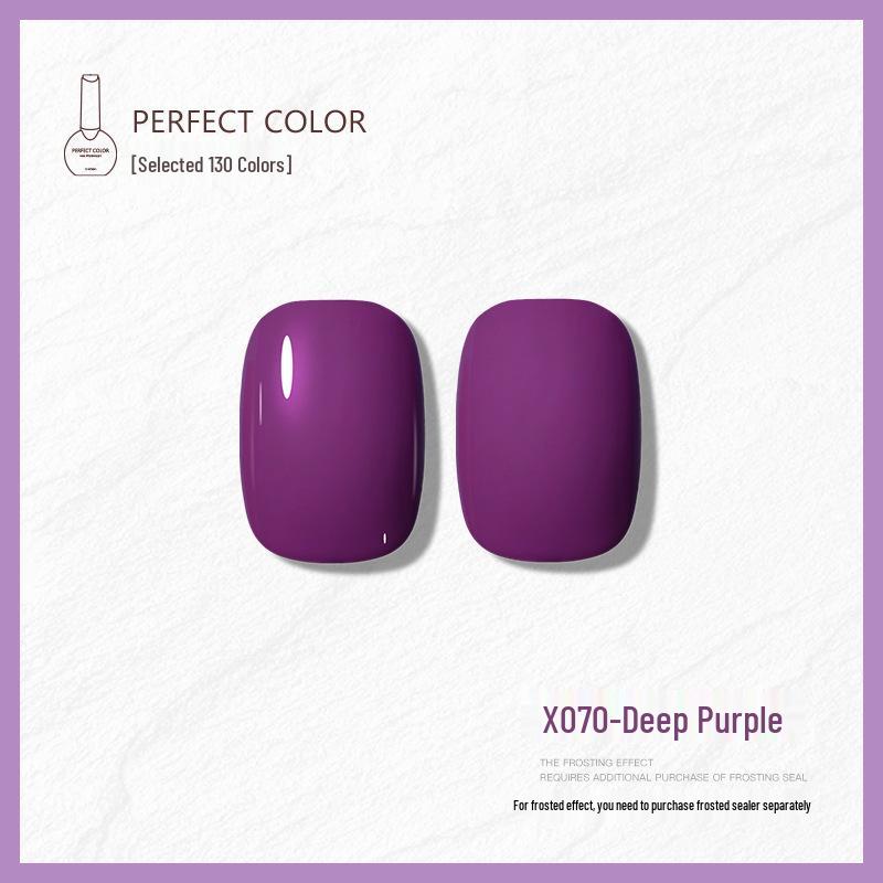 Nail Gel Polish: 130 New Nude & Bright Colors - Ice Translucent, Phototherapy, Glitter, Cat Eye Finish