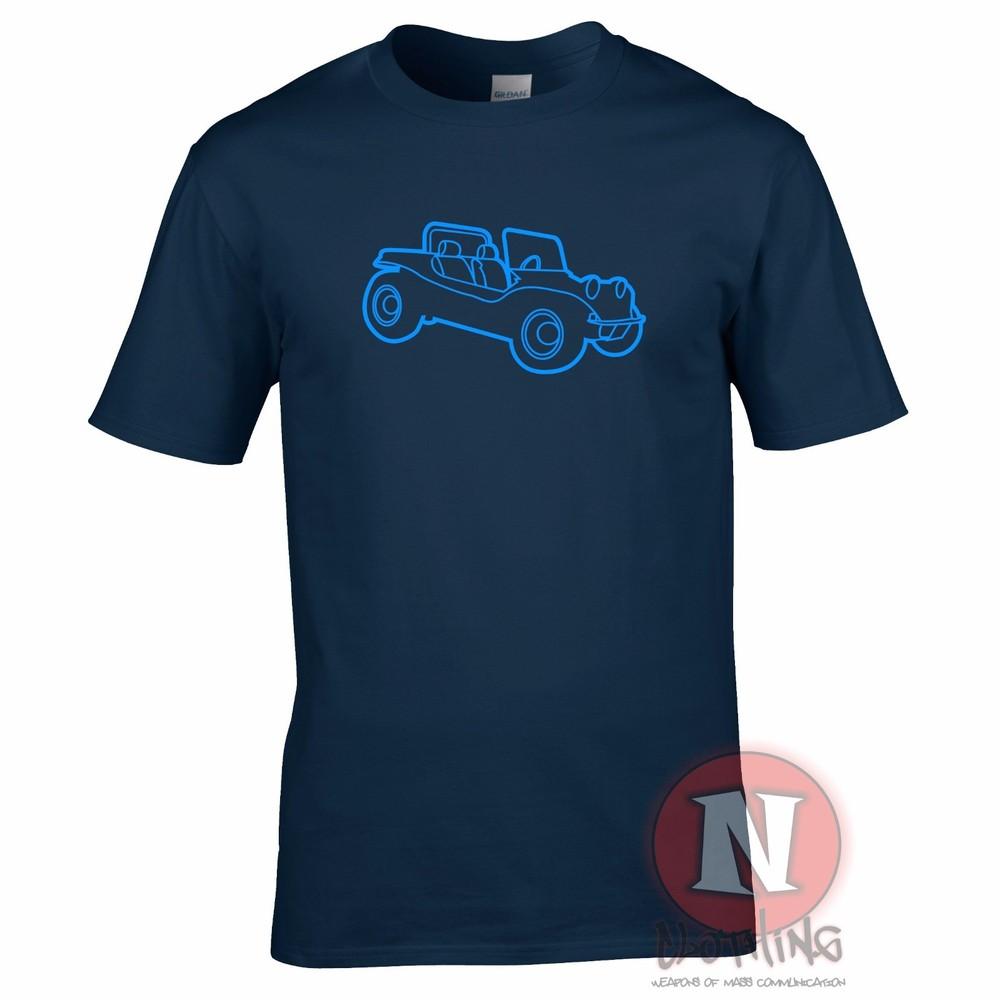 Tričko Beach Buggy Retro Cool Vdub Brouk Dune Auto Vtipné Tričko