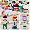 Moc Architecture Street View Building Blocks Food Store Restaurant Room Children City Construction Brick Toy Set Gift