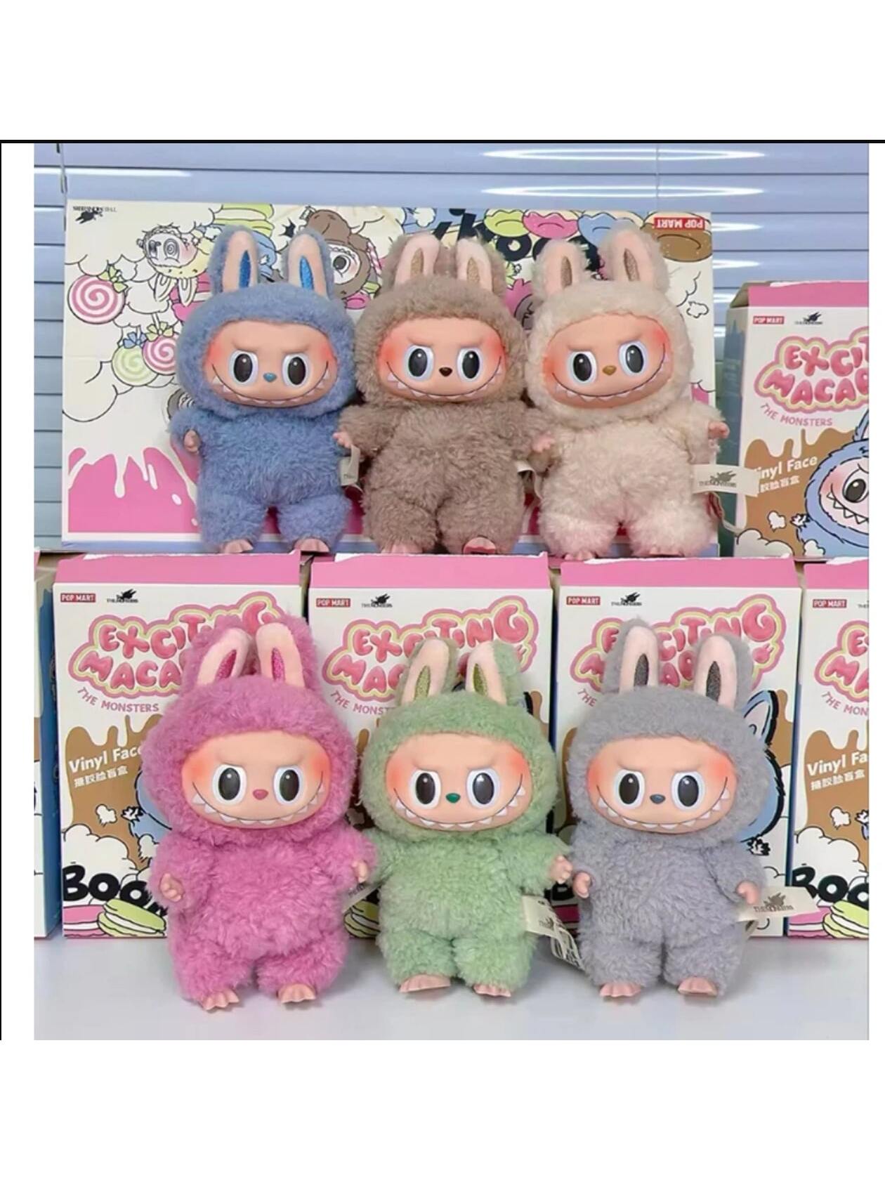 

Pop Mart Labubu The Monsters Tasty Macarons Sealed Case Whole Box - Authentic Whole Box разноцветный