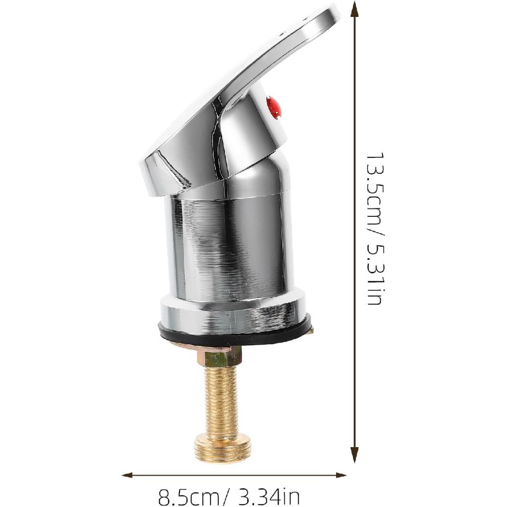 Hair Salon Faucet Mixing Valve Wash Hair Tap for Shampoo Bed and Bowl Easy Installation Material Water Control