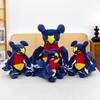Toy Plush Garchomp With Pp Cotton And Embroidery Design For Gift Kids